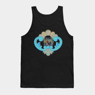 Little mermaid with seahorses Tank Top